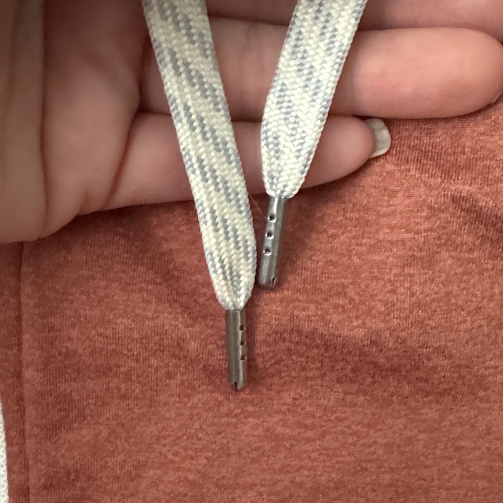 Vuori Women's Rust orange brown Zip-Up Hoodie - Picture 3 of 4
